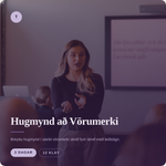 Hugmynd að vörumerki - Reykjavík
